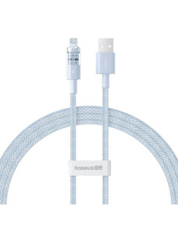 Kabel baseus gem 2.4a 1m (niebieski)