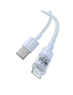 Kabel baseus gem 2.4a 1m (niebieski) 2