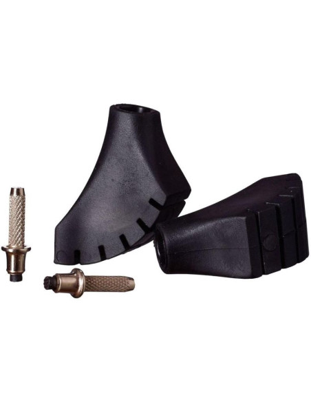 Końcówki nakładki nordic walking kpl.2szt i 2 groty