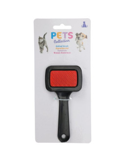 Szczotka dla zwierząt mała druciana pudlówka 2