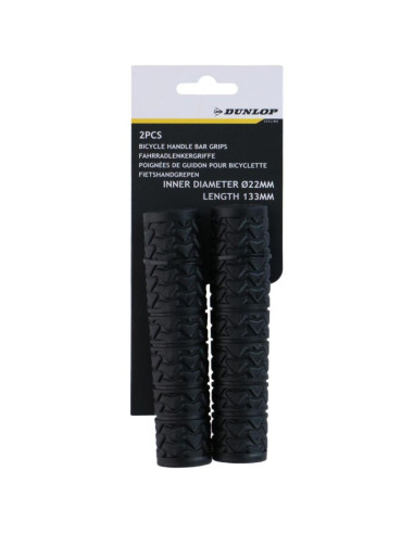 Chwyty rączki gripy kierownicy 132mm dunlop