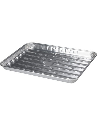 Aluminiowe tacki na grilla 34x23cm 4szt