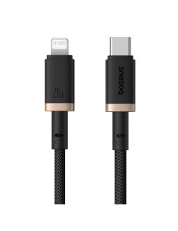 Kabel baseus dura typ c 20w 2m (czarno-złoty) 2