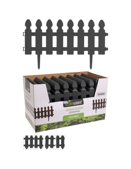 Płotek obrzeże trawnikowe 50x30cm progarden