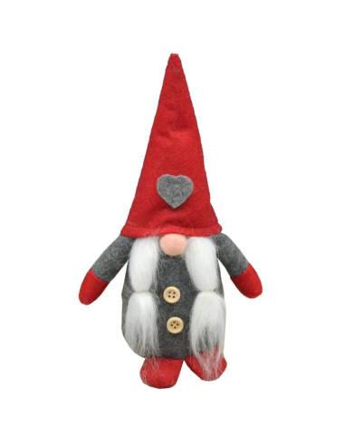 Skrzat dekoracyjny z serduszkiem 20cm girl