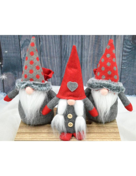 Skrzat dekoracyjny z serduszkiem 20cm girl