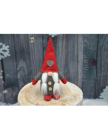 Skrzat dekoracyjny z serduszkiem 20cm girl