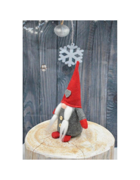 Skrzat dekoracyjny z serduszkiem 20cm girl