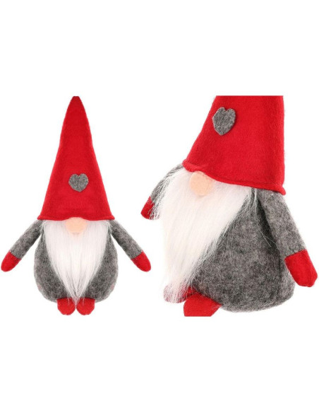 Skrzat dekoracyjny z serduszkiem 20cm boy