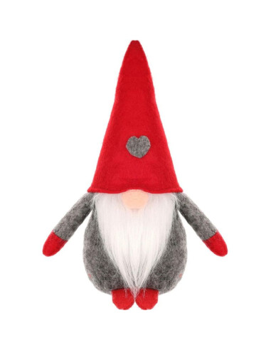 Skrzat dekoracyjny z serduszkiem 20cm boy