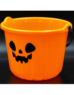 Wiadro na cukierki halloween 17cm 2