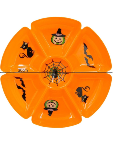 Taca miska do przekąsek halloween śr.30cm