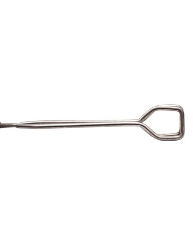 Szczypce do grilla dł. 27cm srebrne