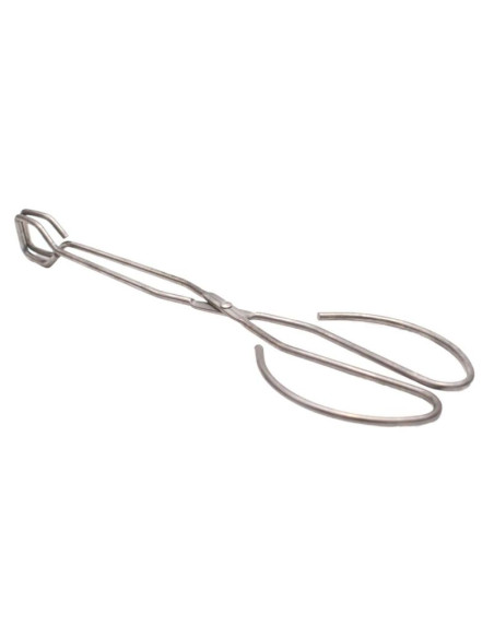 Szczypce do grilla dł. 27cm srebrne