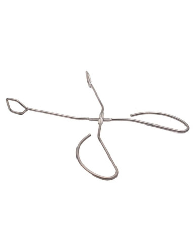 Szczypce do grilla dł. 27cm srebrne