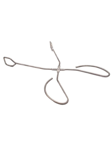 Szczypce do grilla dł. 27cm srebrne