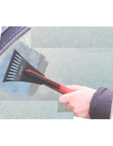 Skrobaczka do lodu szczotka 2w1 31cm dunlop żółta