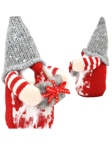 Skrzat gnom dekoracyjny 15cm szary girl