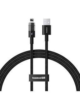 Kabel baseus gem typ usb typ a do ip 2.4a 1m (czarny)