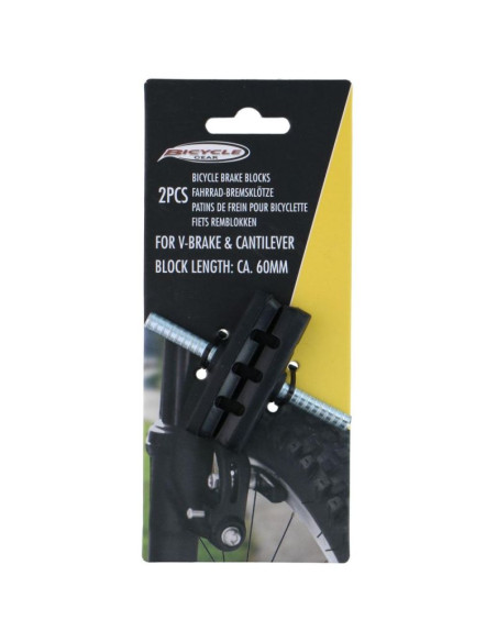 Klocki hamulcowe 2szt mocowanie na trzpień 60mm bicycle gear