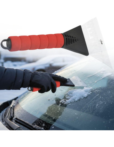 Skrobaczka do szyb 25cm dunlop czerwona