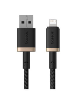 Kabel baseus dura 2.4a 2m (czarno-złoty) 2