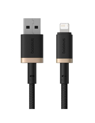 Kabel baseus dura 2.4a 2m (czarno-złoty)