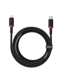 Kabel baseus dura typ c 20w 2m (czerwono-czarny)