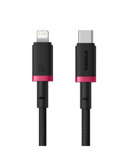 Kabel baseus dura typ c 20w 2m (czerwono-czarny) 2