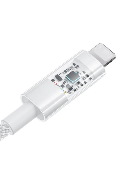 Kabel baseus gem 2.4a 1m (biały)