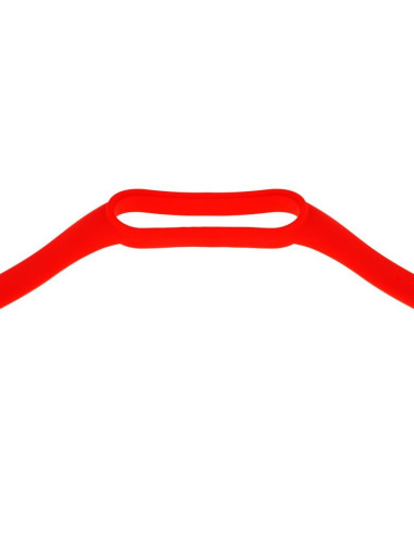 Pasek silikonowy do xiaomi 5/6 - czerwony