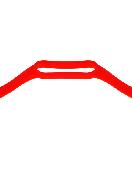 Pasek silikonowy do xiaomi 5/6 - czerwony