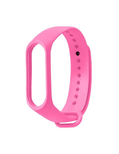 Pasek silikonowy do xiaomi 5/6 - różowy