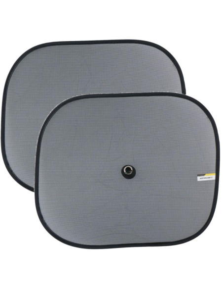 Osłona przeciwsłoneczna z przyssawką 2szt dunlop czarna