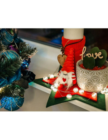 Skrzat gnom dekoracyjny 15cm girl