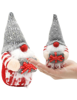 Skrzat gnom dekoracyjny 15cm szary boy