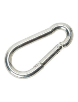 Karabińczyk stalowy - ogniwo zatrzaskowe 7mm