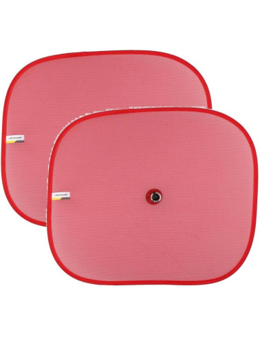 Osłona przeciwsłoneczna z przyssawką 2szt dunlop czerwona