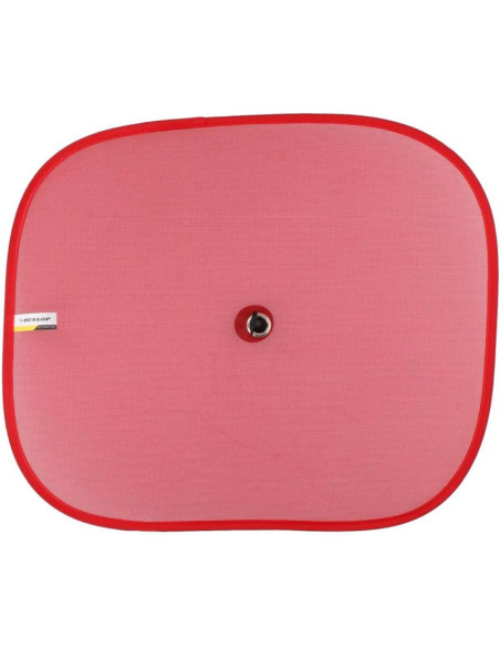 Osłona przeciwsłoneczna z przyssawką 2szt dunlop czerwona