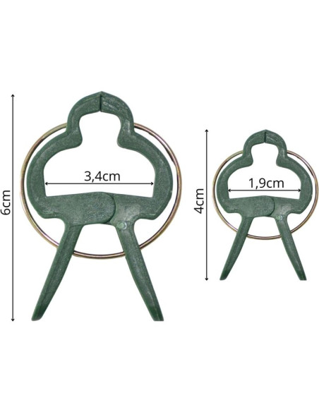 Spinki klipsy do roślin 20szt progarden