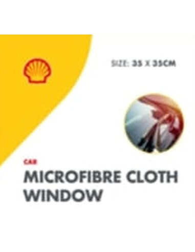 Ściereczka do czyszczenia z microfibry do szyb 35x35cm shell