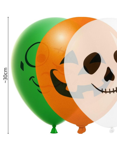 Balon dekoracyjny halloween led 3szt