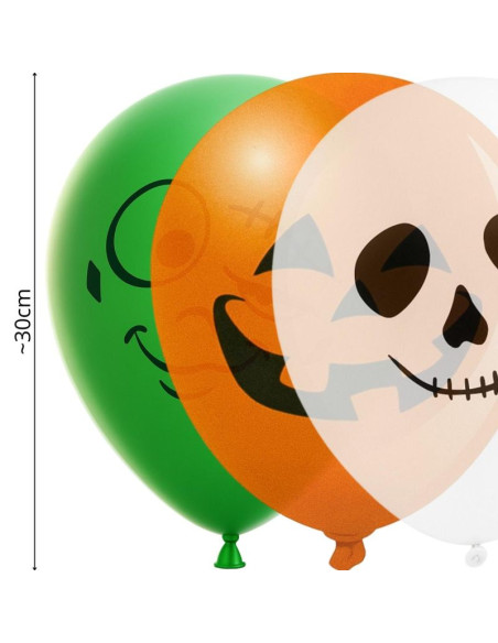 Balon dekoracyjny halloween led 3szt