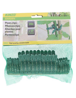 Spinki klipsy do roślin 20szt kinzo