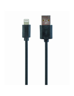 Kabel gembird cc-usb2-amlm-1m (usb 2.0 m - lightning m  1m  kolor czarny)