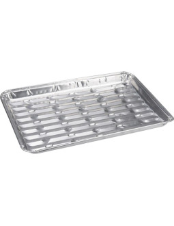 Aluminiowe tacki na grilla 24x16cm 4szt 2