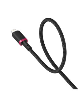 Kabel baseus dura typ c 20w 1m (szaro-czarny)