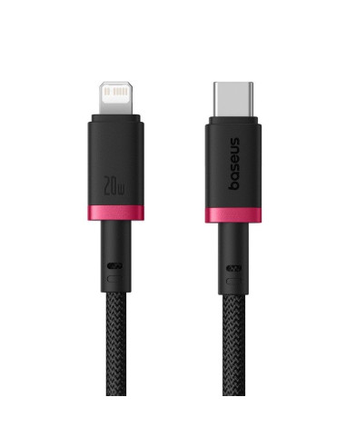 Kabel baseus dura typ c 20w 1m (szaro-czarny)