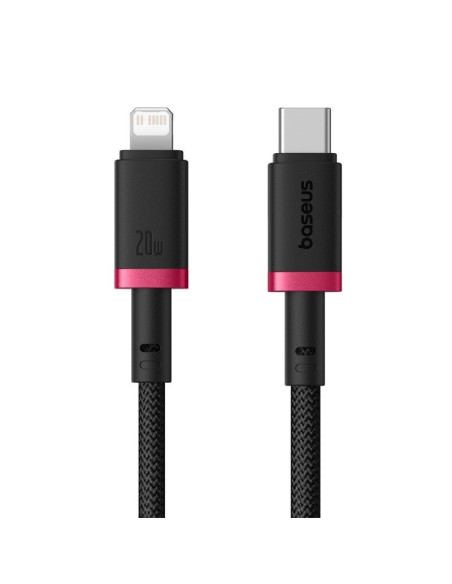 Kabel baseus dura typ c 20w 1m (szaro-czarny)