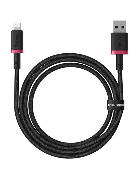 Kabel baseus dura 2.4a 1m (czerwono-czarny)